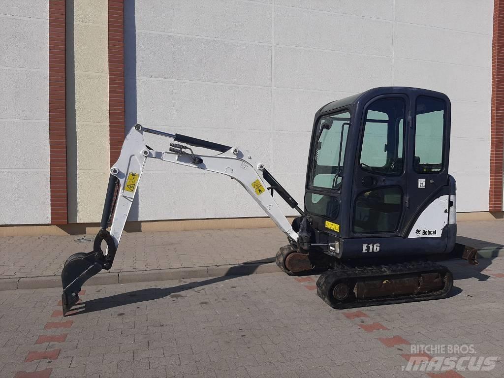 Bobcat E 16 小型挖土機/掘鑿機<7t(小型挖掘機)