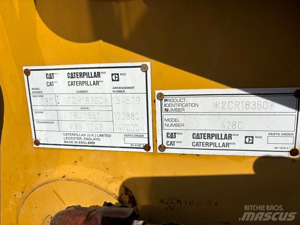 CAT 428 C 反鏟裝載機