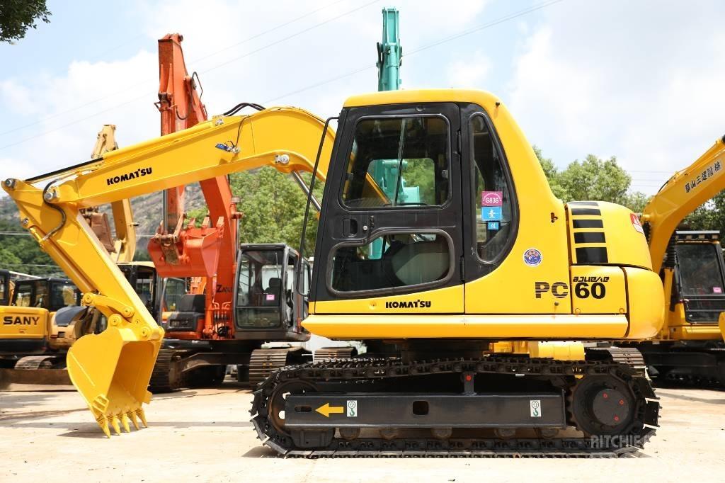 Komatsu PC 60-7 小型挖土機/掘鑿機<7t(小型挖掘機)