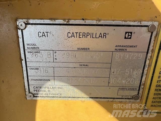 CAT 963 B 推土機