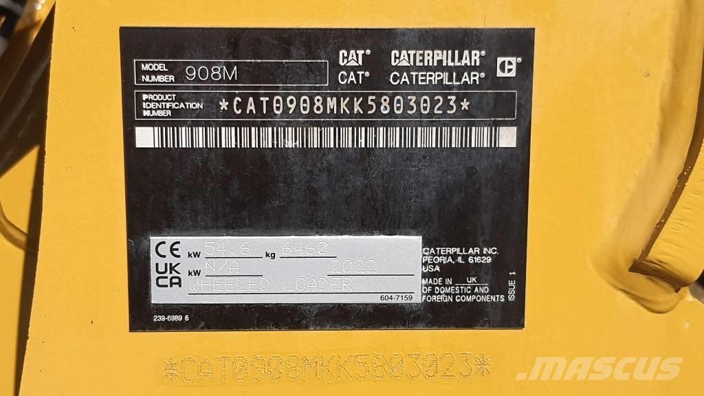 CAT 908M  Cat 908 輪胎式裝載機