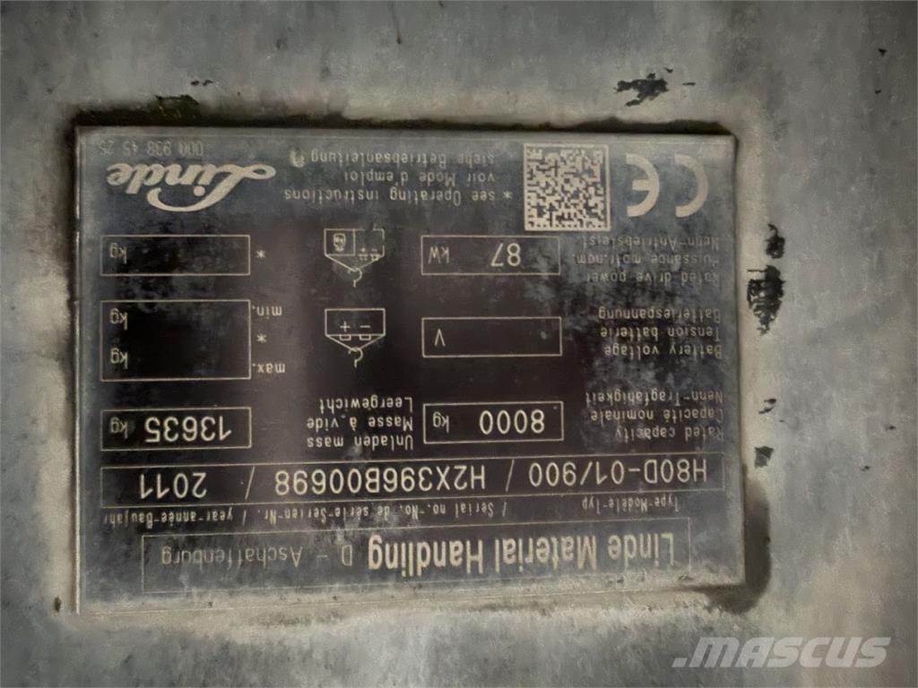 Linde H80D-01/900 柴油卡車