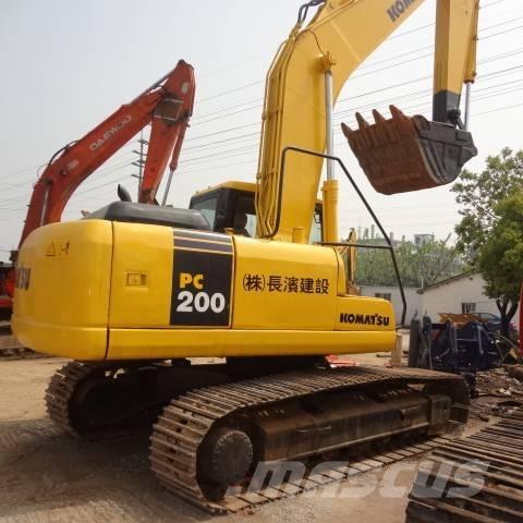 Komatsu pc200-7 履帶式 挖土機/掘鑿機/挖掘機