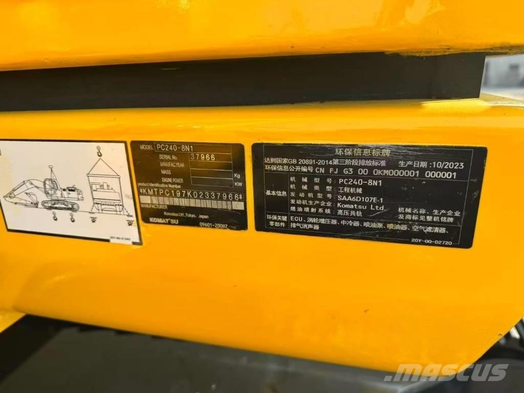 Komatsu 240-8N1 履帶式 挖土機/掘鑿機/挖掘機