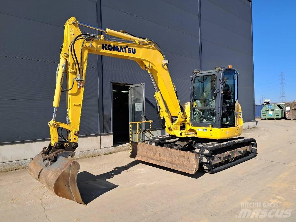 Komatsu PC80MR-5E0 中型挖土機/掘鑿機/挖掘機 7t-12t