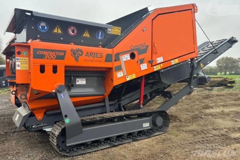 Arjes 300 Compaktor 廢棄物撕碎機