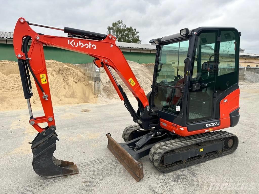 Kubota kx 027-4 小型挖土機/掘鑿機<7t(小型挖掘機)