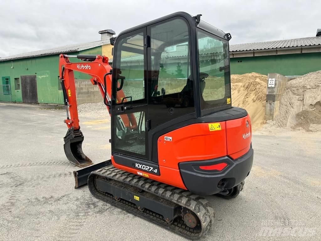 Kubota kx 027-4 小型挖土機/掘鑿機<7t(小型挖掘機)