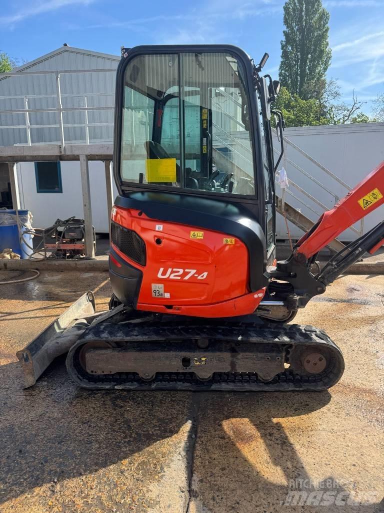 Kubota U 27-4 小型挖土機/掘鑿機<7t(小型挖掘機)