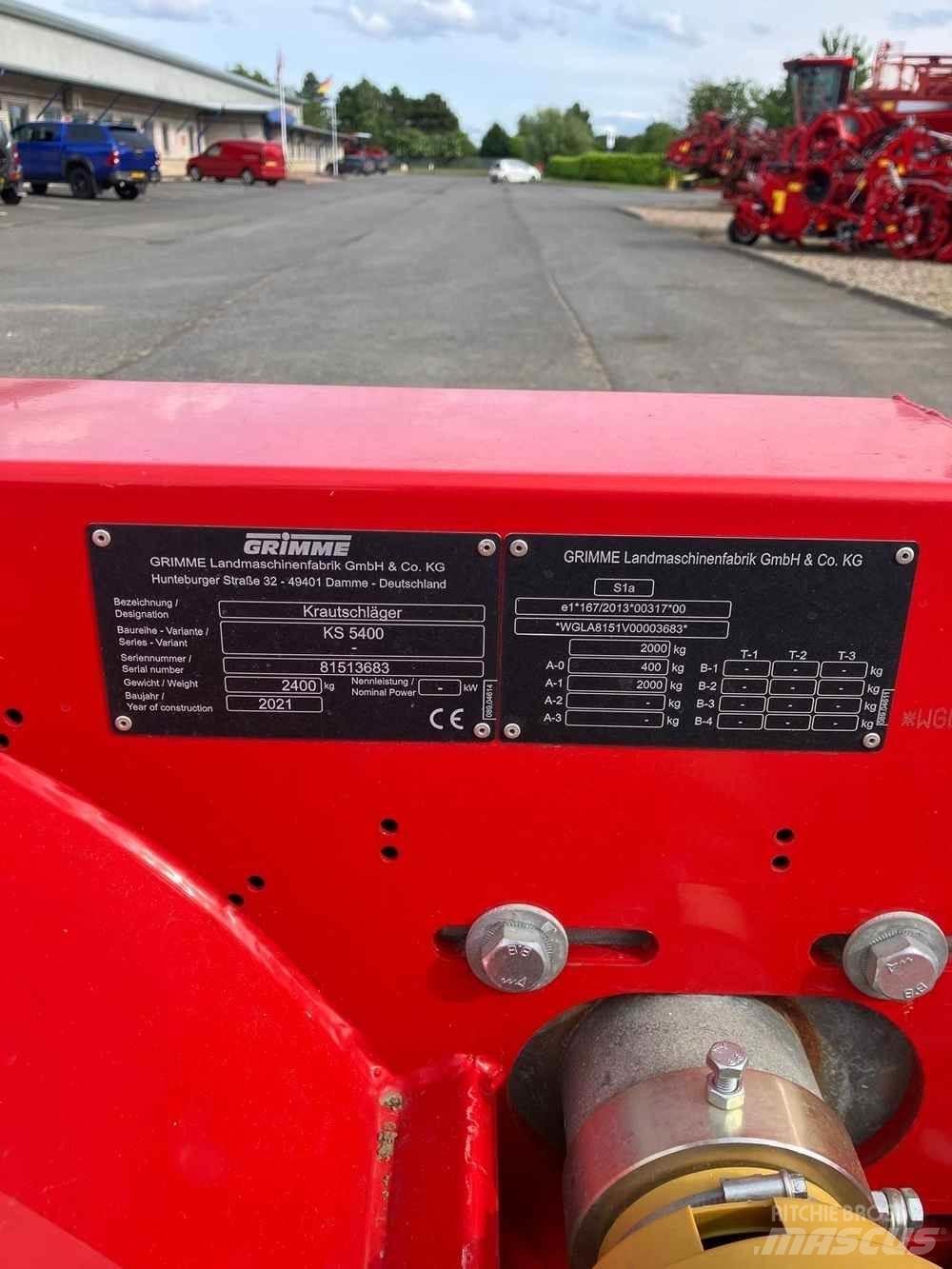 Grimme KS 5400 馬鈴薯設備 - 其他