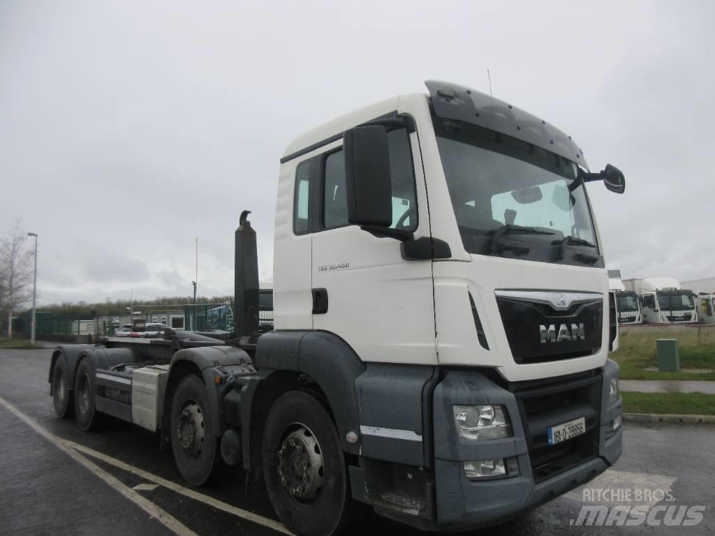 MAN TGS 32.400 吊鉤式起重車