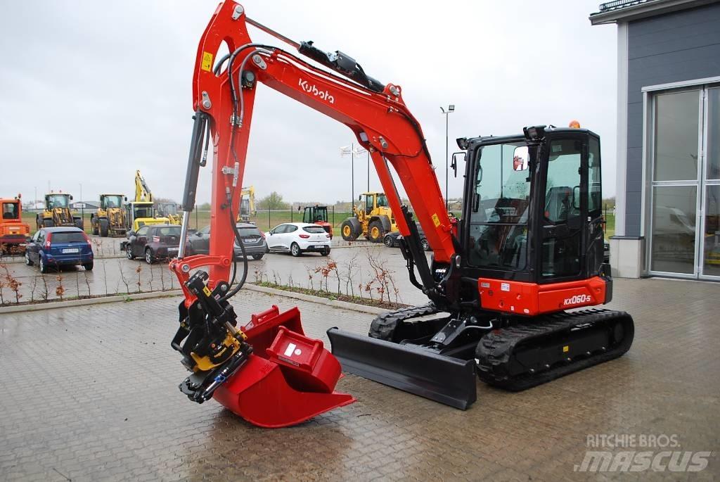 Kubota KX 060 - 6 tons 小型挖土機/掘鑿機<7t(小型挖掘機)