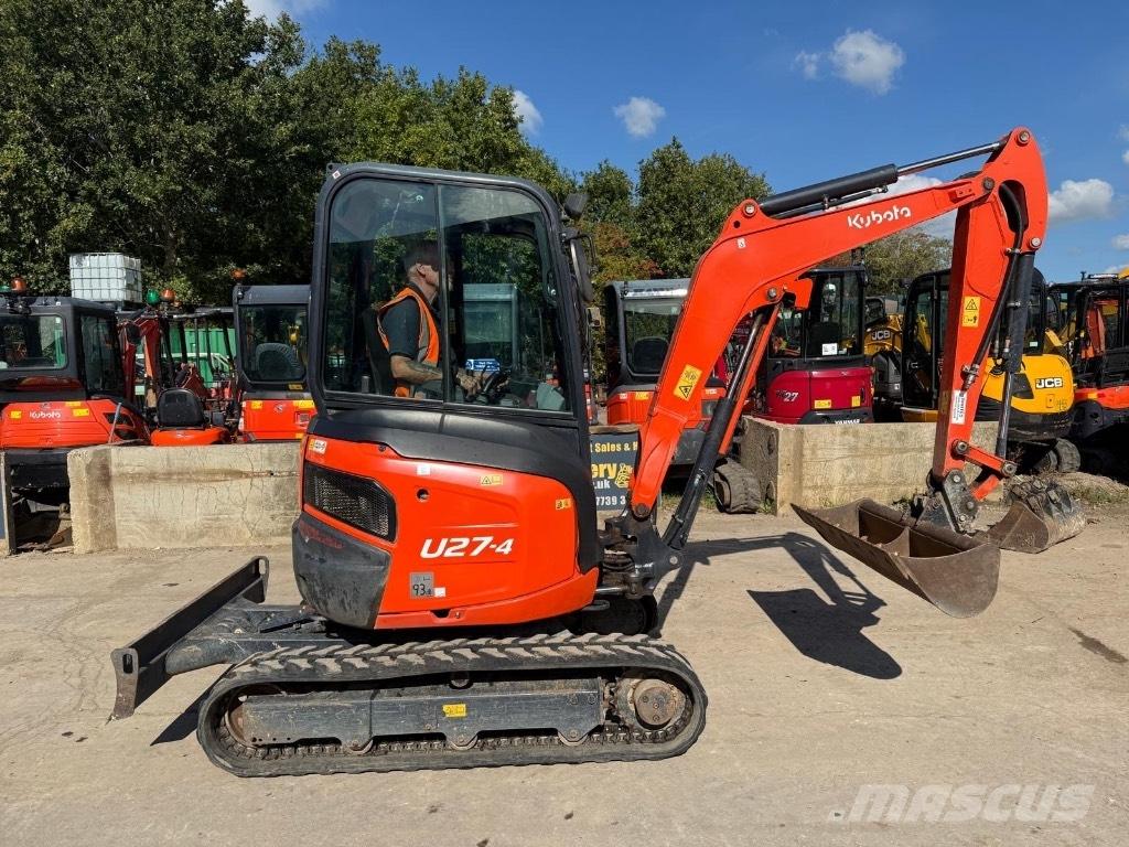 Kubota U 27-4 小型挖土機/掘鑿機<7t(小型挖掘機)