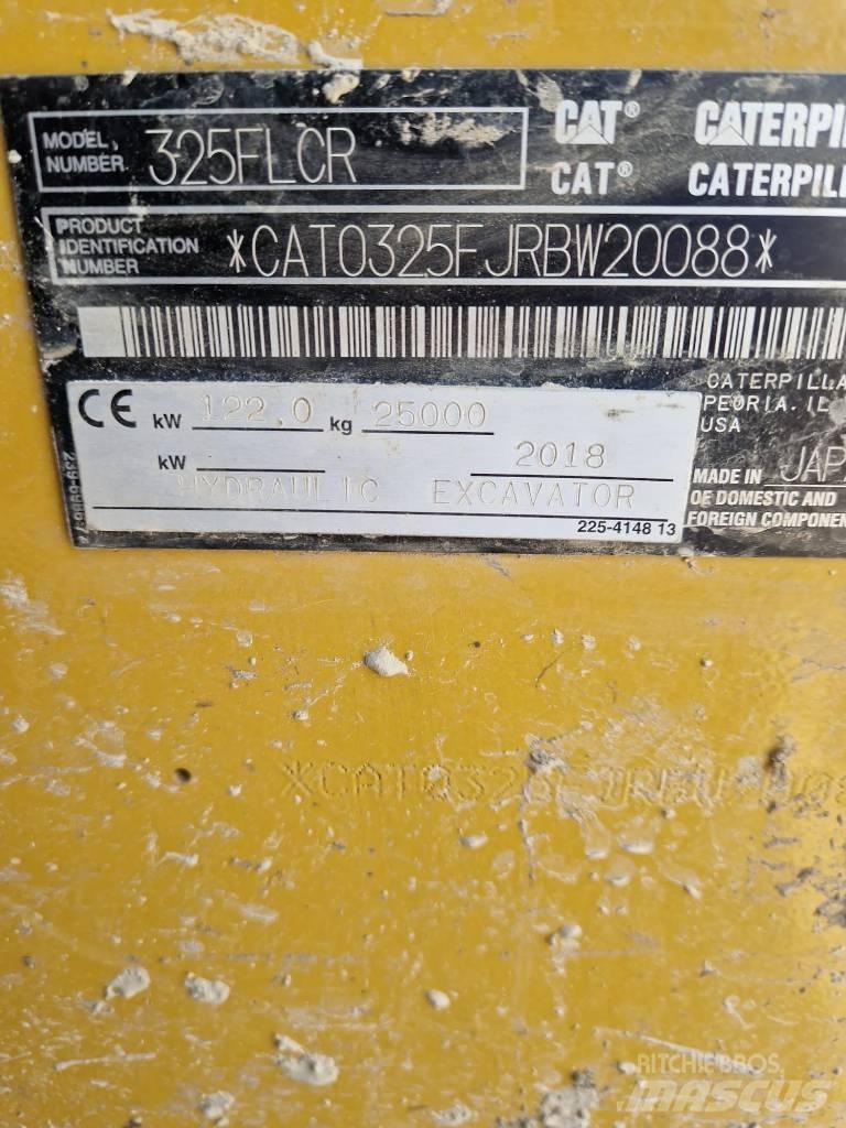 CAT 325 F 履帶式 挖土機/掘鑿機/挖掘機