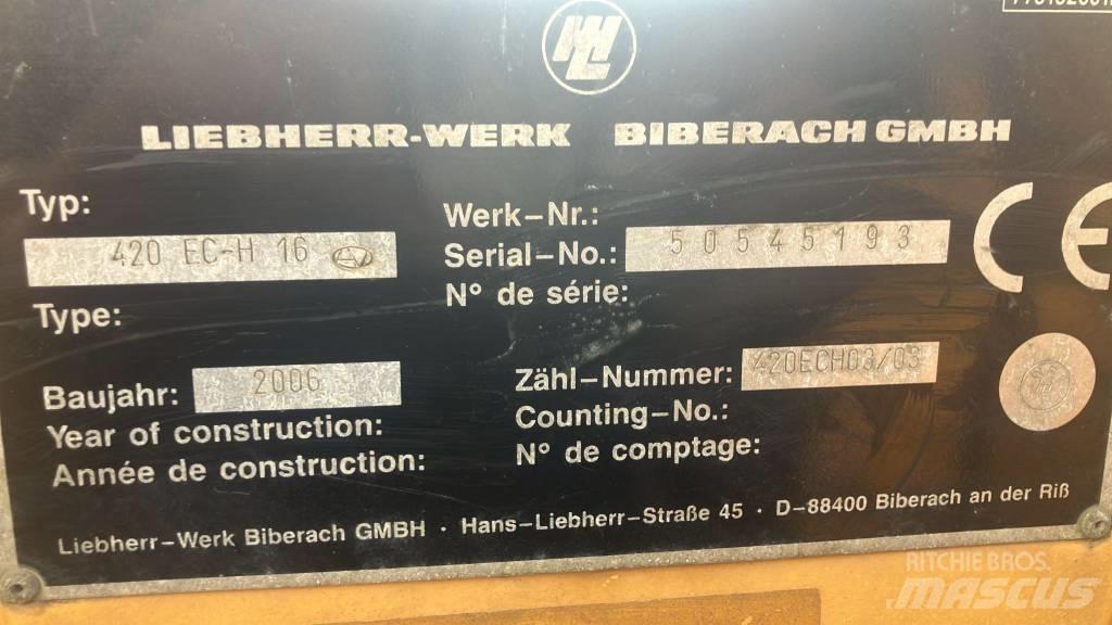 Liebherr 420 EC-H16 塔式起重機