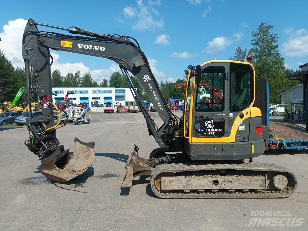 Volvo ECR 88 PLUS 中型挖土機/掘鑿機/挖掘機 7t-12t