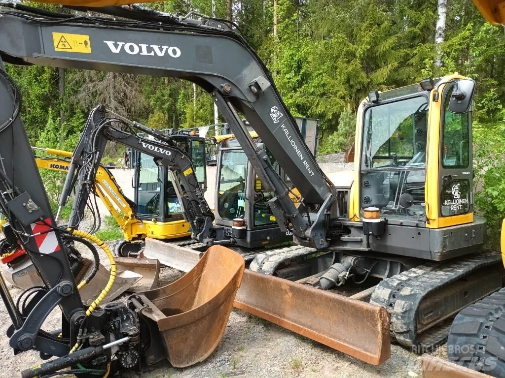 Volvo ECR 88 PLUS 中型挖土機/掘鑿機/挖掘機 7t-12t