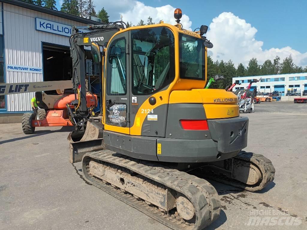 Volvo ECR 88 PLUS 中型挖土機/掘鑿機/挖掘機 7t-12t