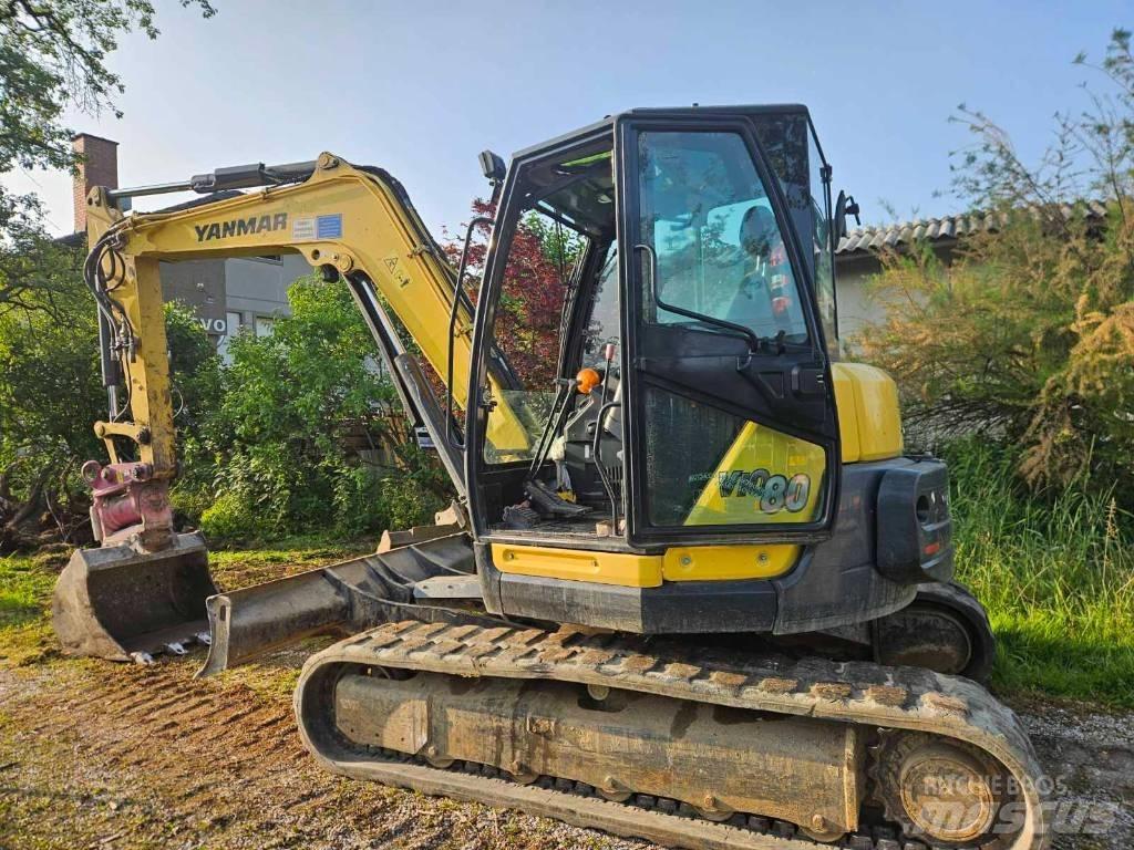 Yanmar Vio 80-1A 中型挖土機/掘鑿機/挖掘機 7t-12t