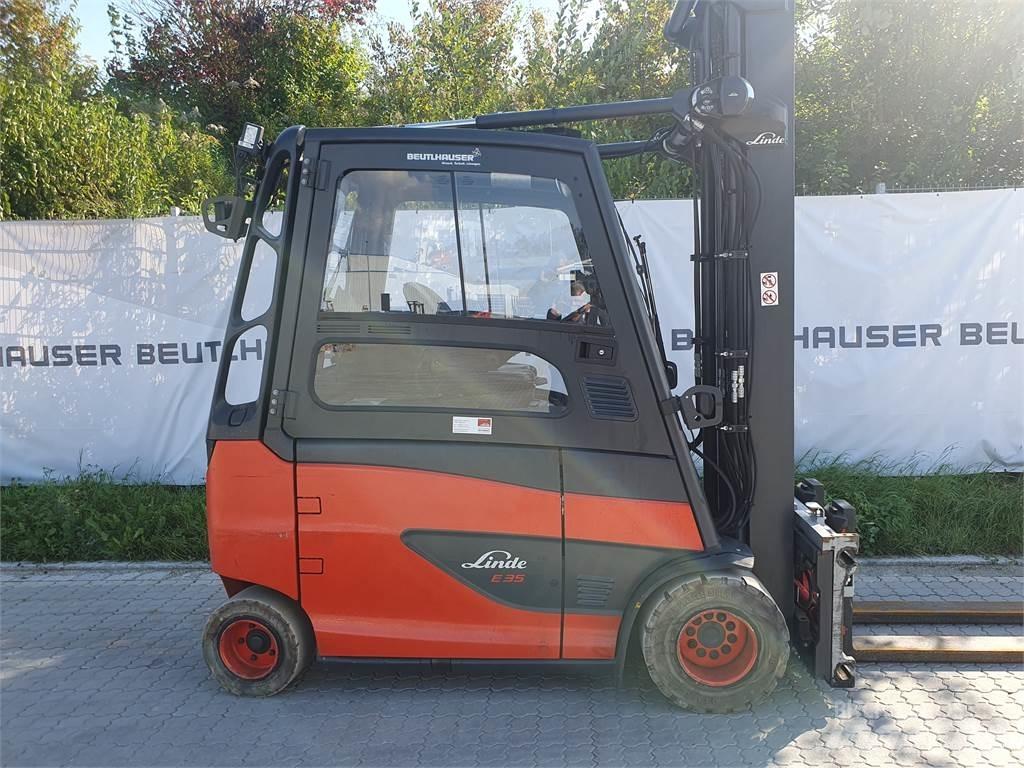 Linde E35HL 電動堆高機