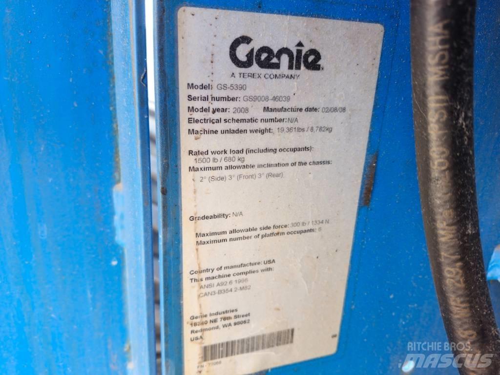 Genie GS-5390 剪式升降機