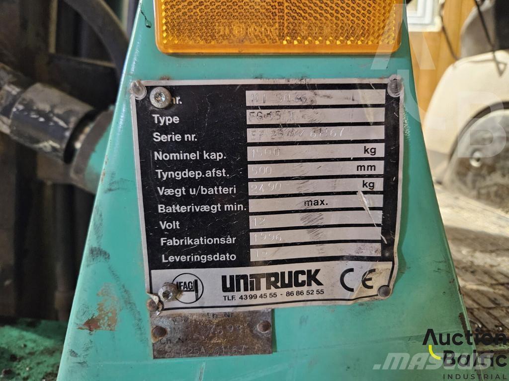 Mitsubishi FG15 液化石油氣LPG卡車