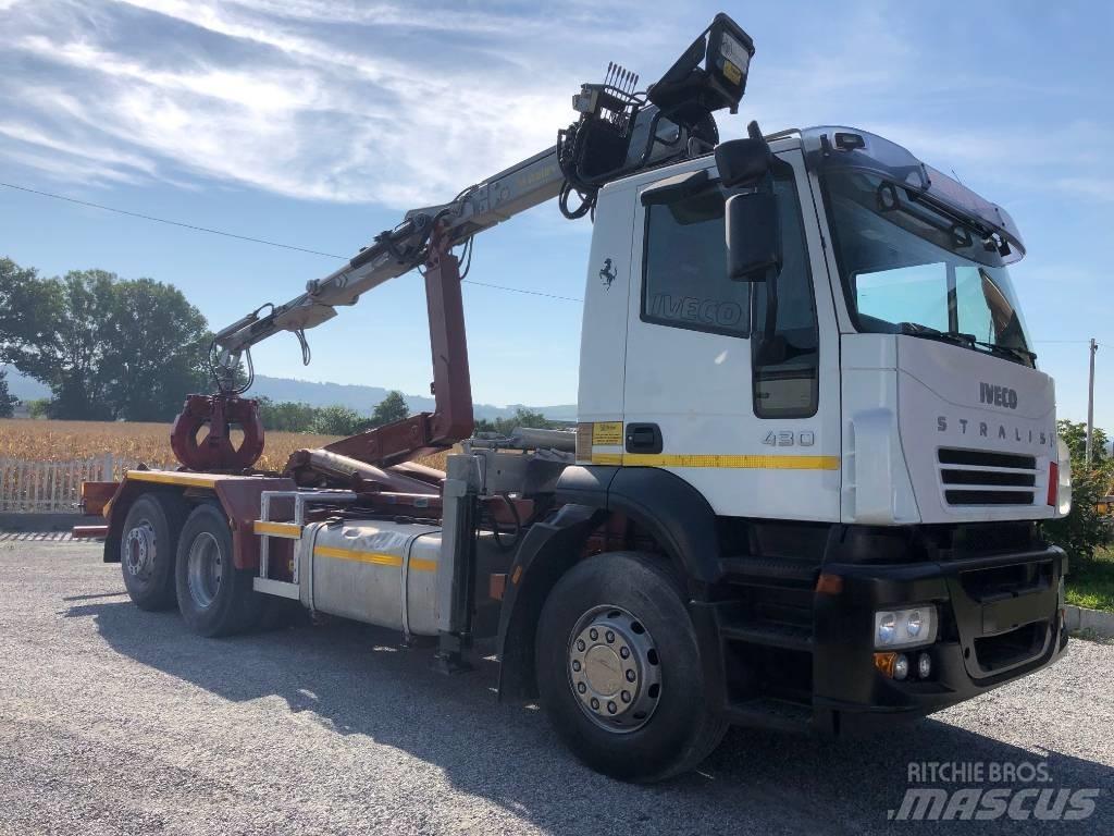Iveco Stralis 430 起重可拆卸式卡車