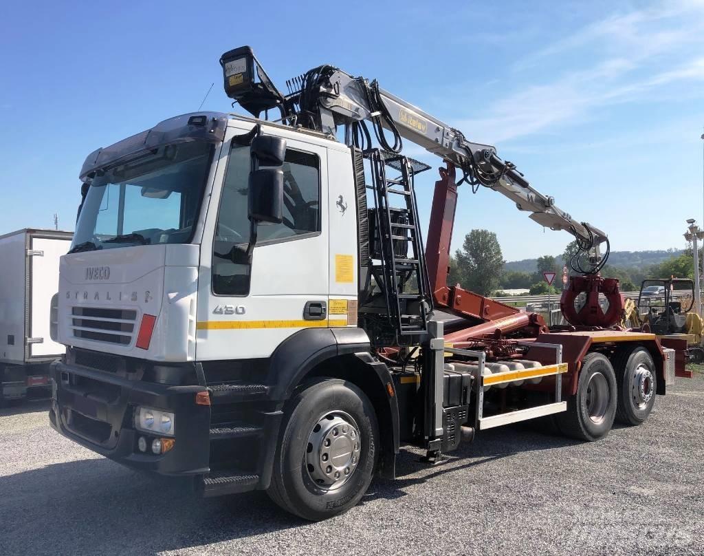 Iveco Stralis 430 起重可拆卸式卡車