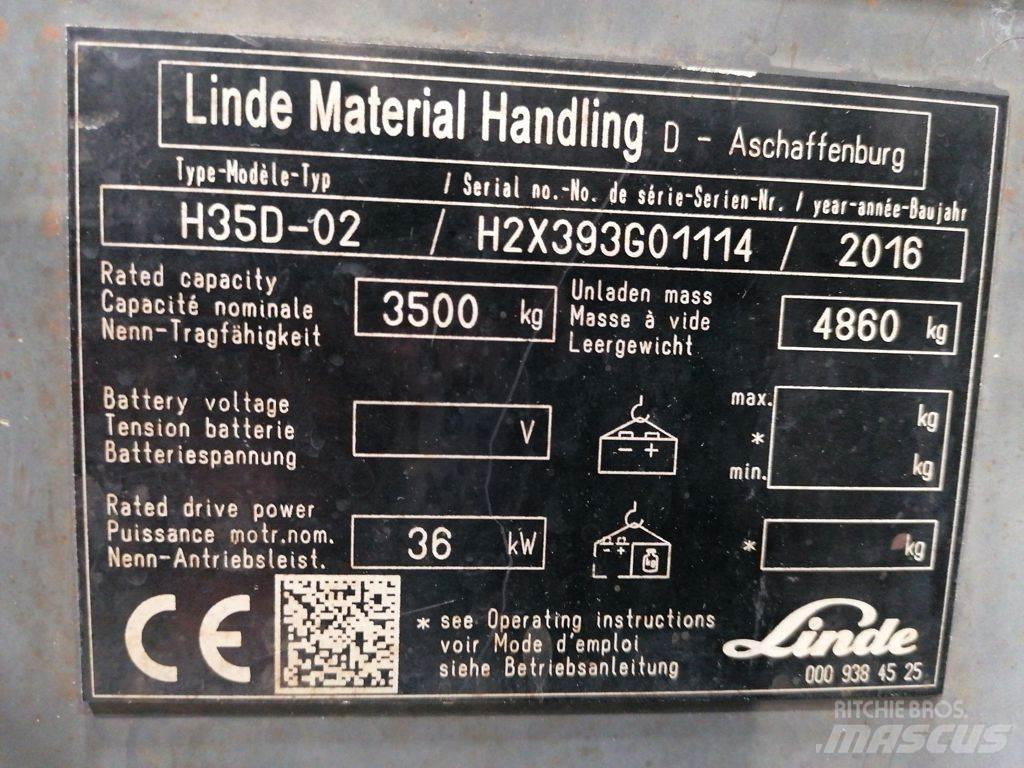 Linde H35D-02 柴油卡車