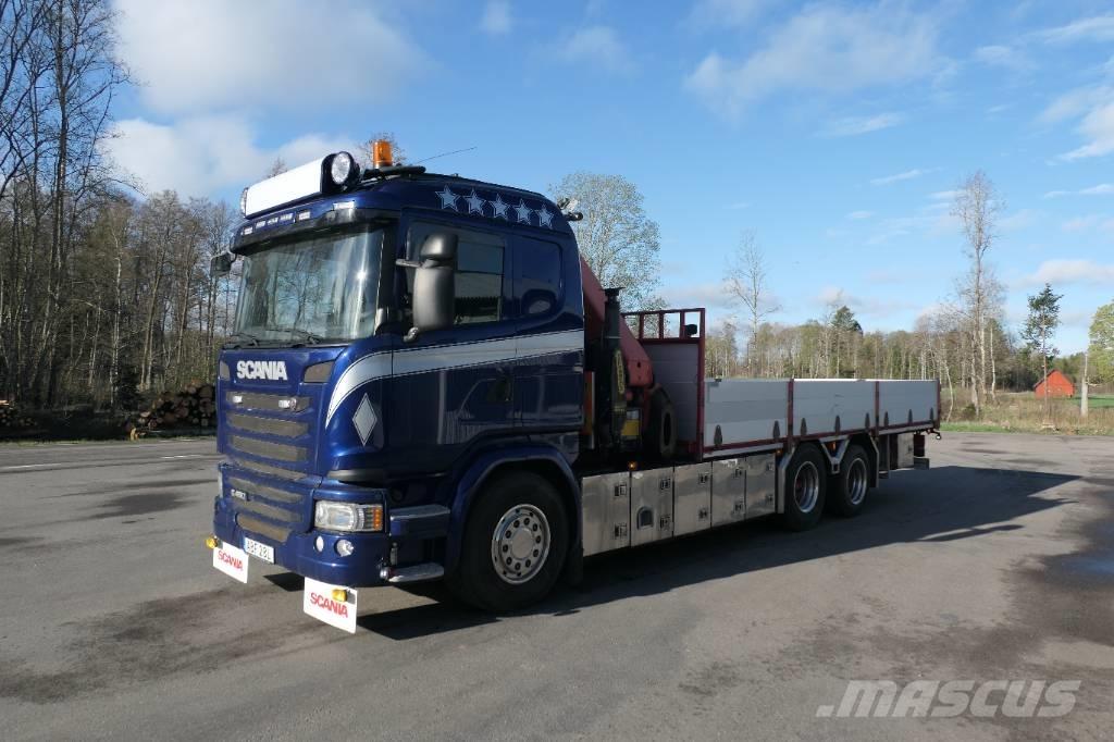 Scania G450 6x2 起重機卡車