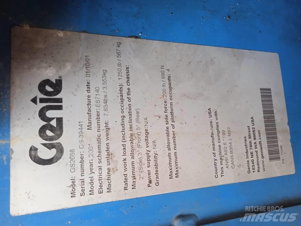 Genie GS 2668 RT 剪式升降機