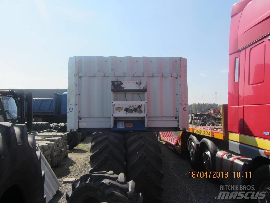 Krone sdp27 貨櫃框架半拖車
