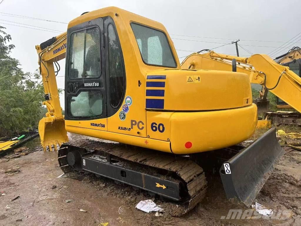 Komatsu PC 60 小型挖土機/掘鑿機<7t(小型挖掘機)