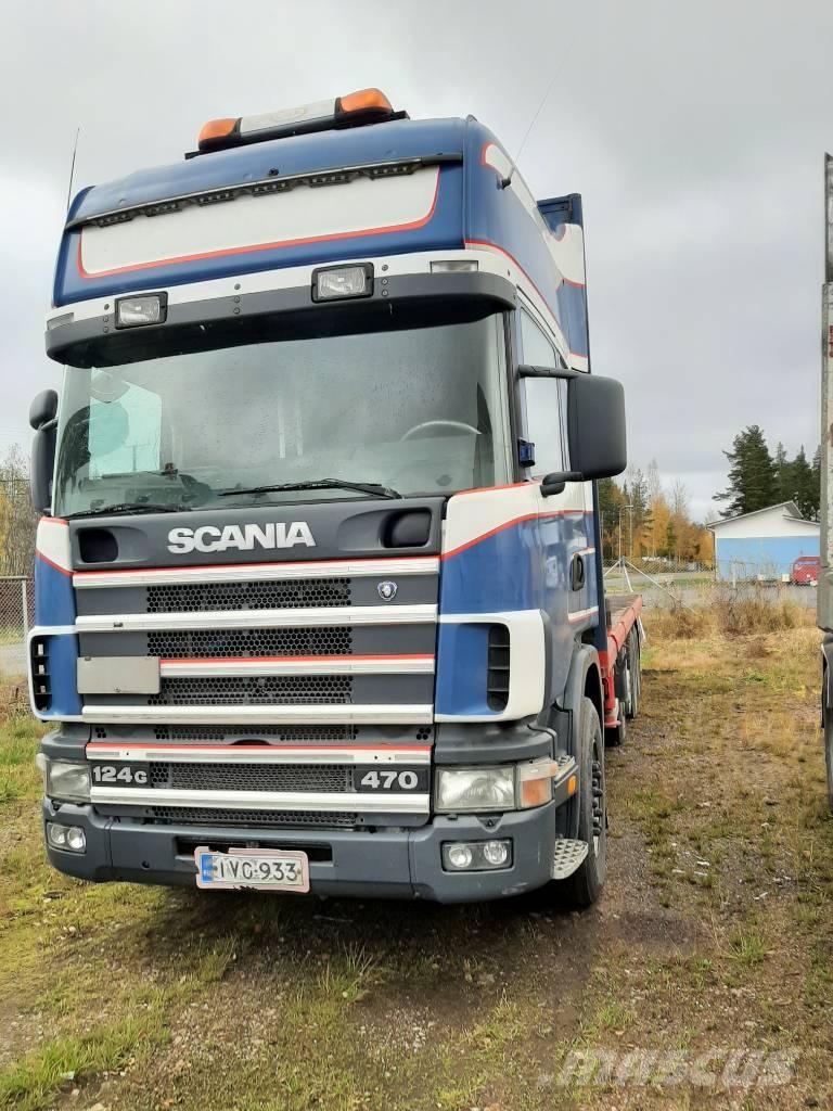 Scania R 124 起重機卡車