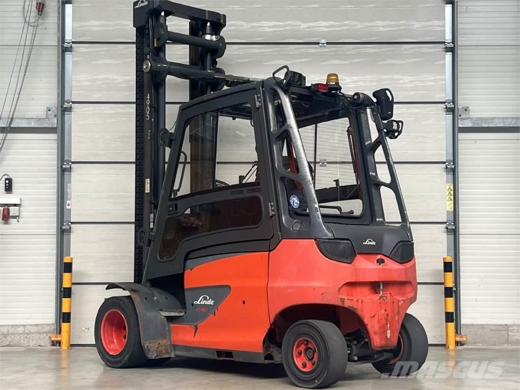 Linde E40H-01/600 電動堆高機