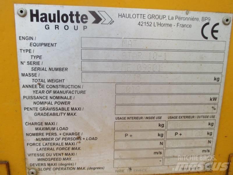 Haulotte Star 10 垂直升降工作台