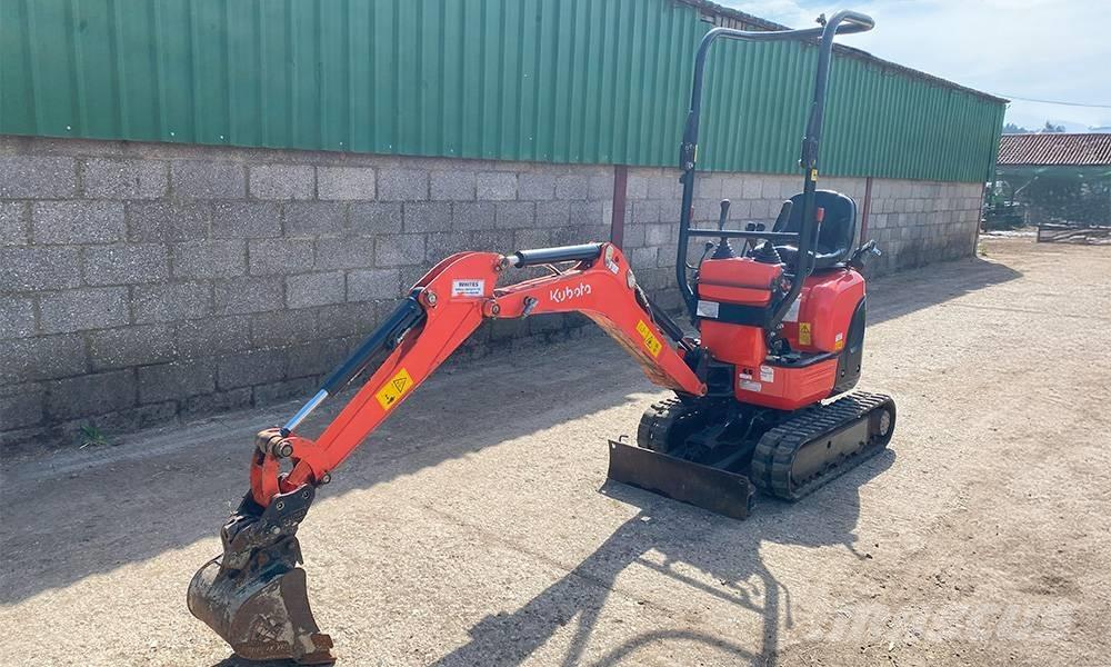 Kubota K 008-3 小型挖土機/掘鑿機<7t(小型挖掘機)