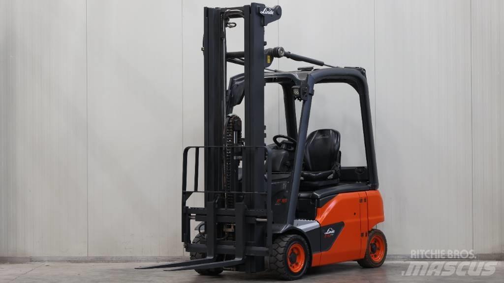 Linde E 16 P 電動堆高機