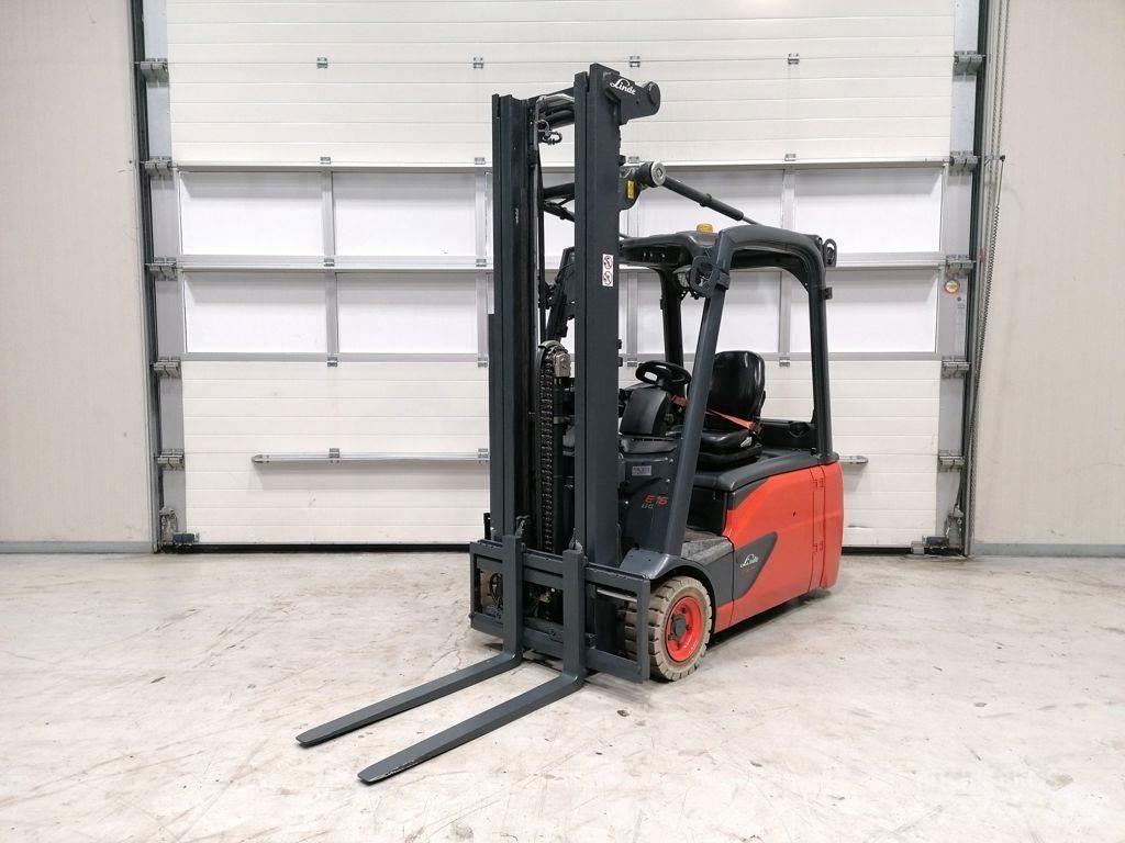 Linde E16L-02 電動堆高機