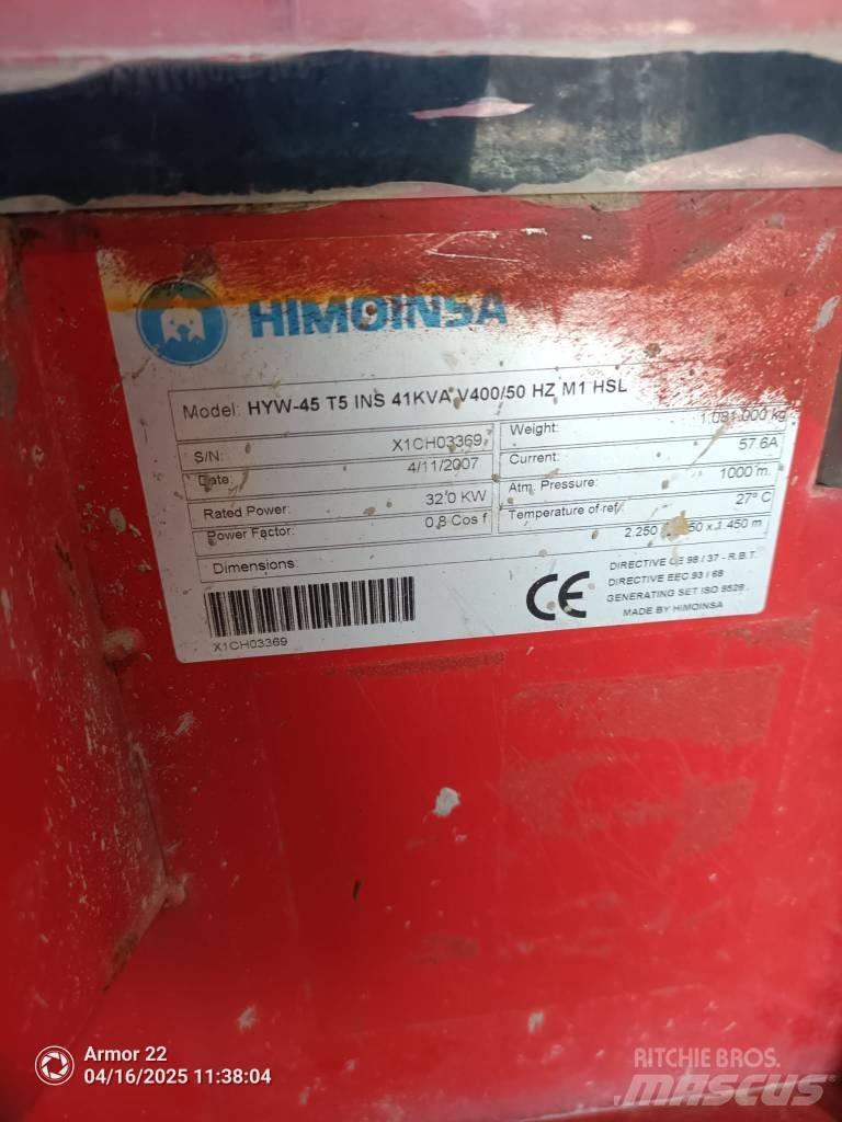 Himoinsa HYW 45 柴油發電機