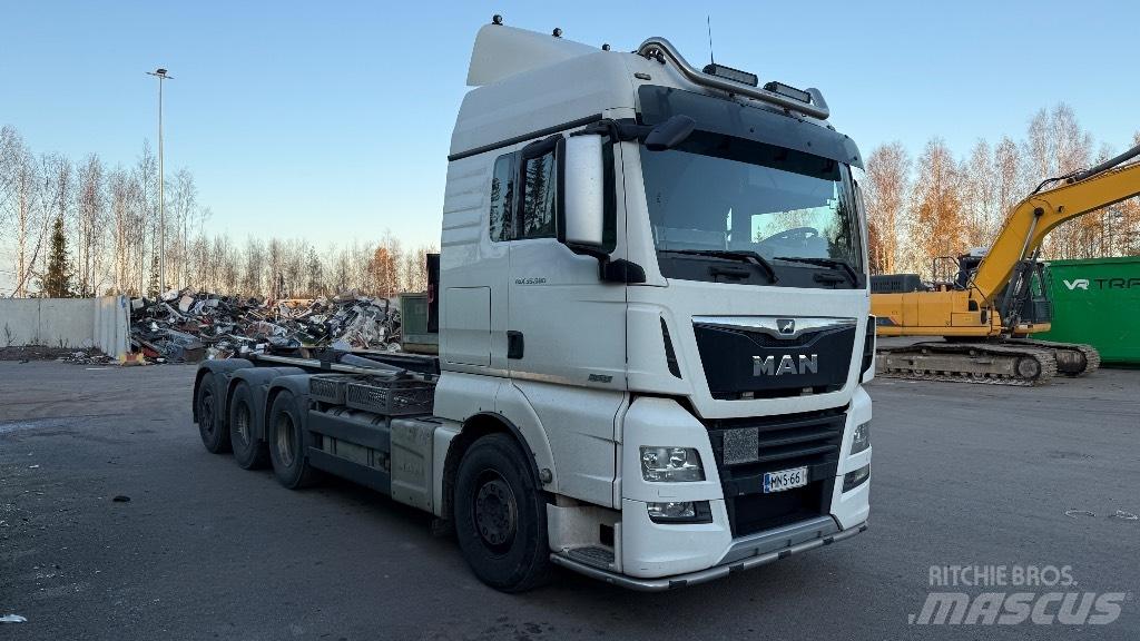 MAN TGX 35.580 吊鉤式起重車