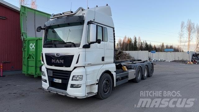MAN TGX 35.580 吊鉤式起重車