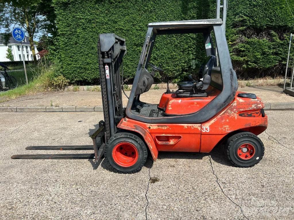 Linde H 25 D 柴油卡車