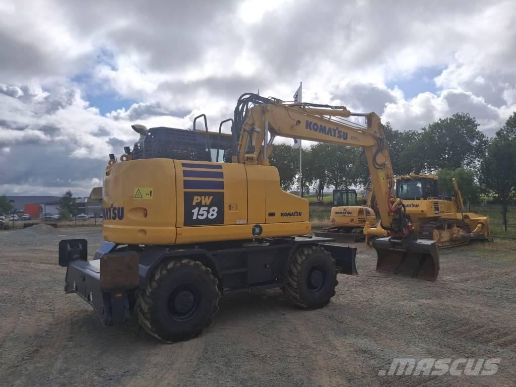 Komatsu PW158-11 旋轉式挖土機/掘鑿機/挖掘機