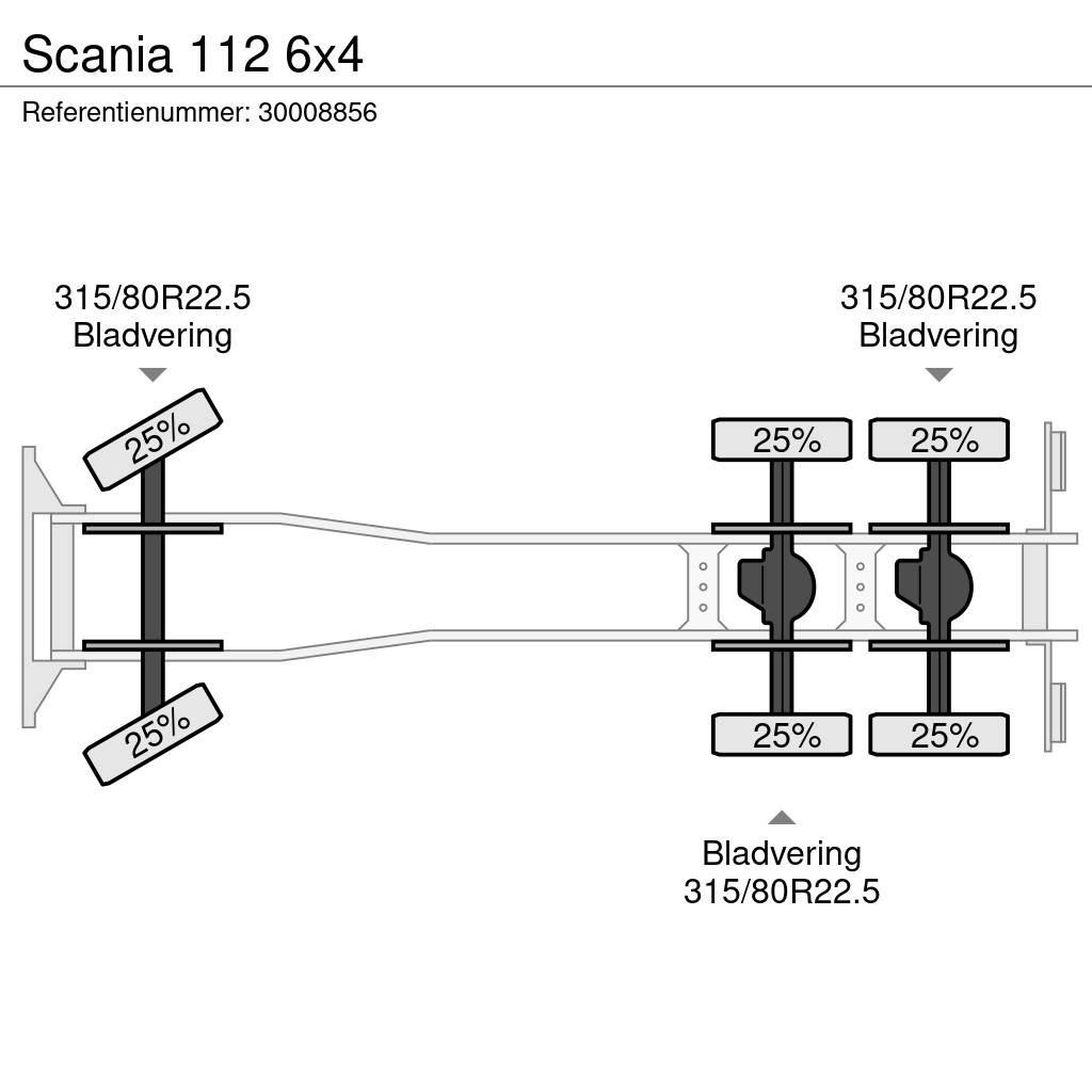 Scania 112 6x4 商用底盤車