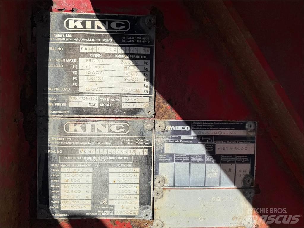 King PPV Lavetti 地架式半拖車