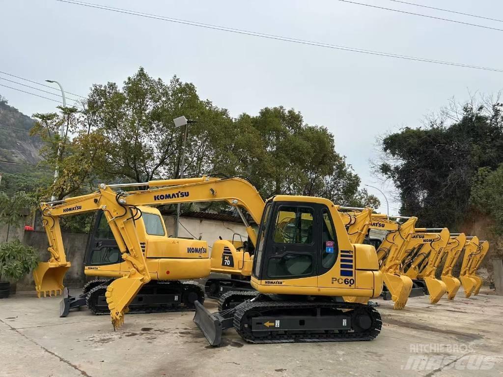 Komatsu PC 60-7 小型挖土機/掘鑿機<7t(小型挖掘機)