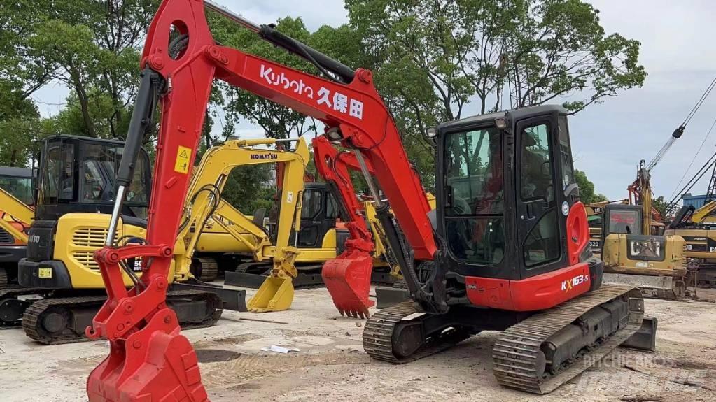 Kubota KX163 小型挖土機/掘鑿機<7t(小型挖掘機)