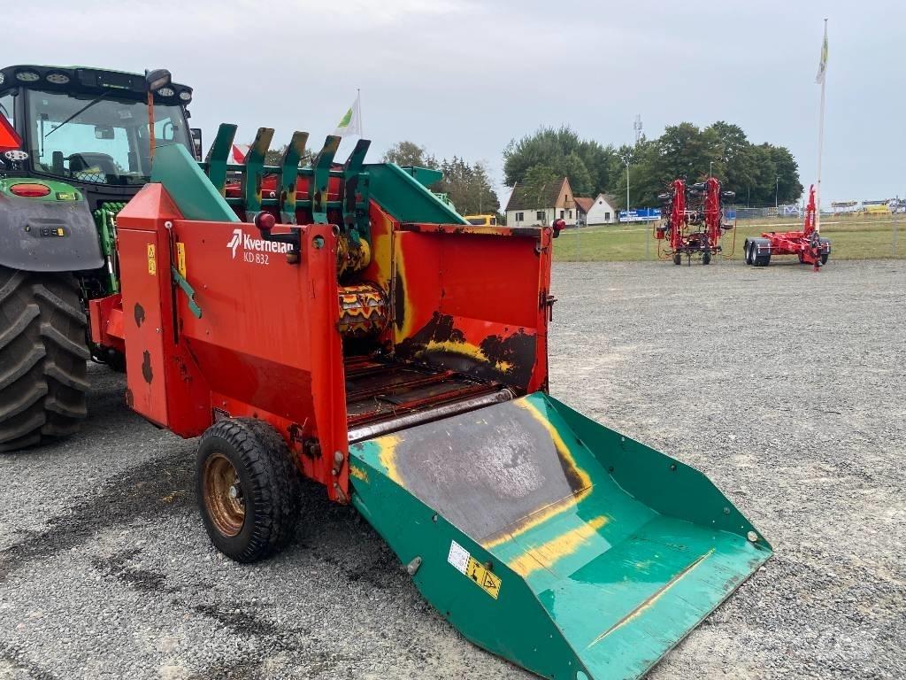 Kverneland KD832 草捆撕碎機、切割機、拆袋機