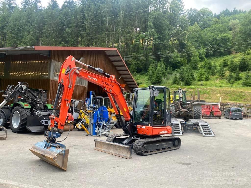 Kubota KX 060-5 小型挖土機/掘鑿機<7t(小型挖掘機)